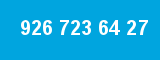 926 723 64 27 926 723 64 27